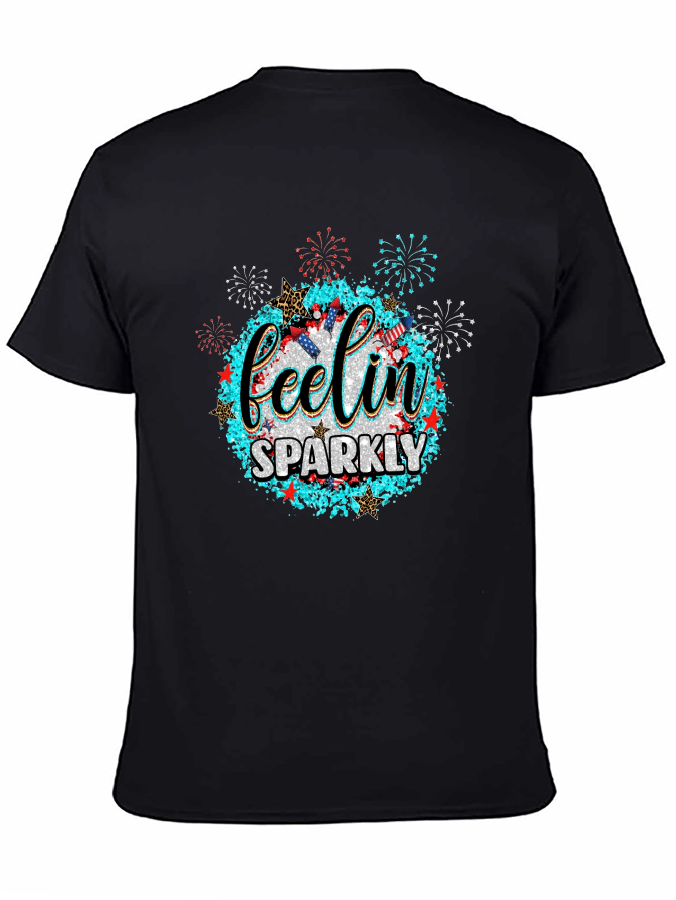 Feelin Sparkly Patriotic Graphic Tee