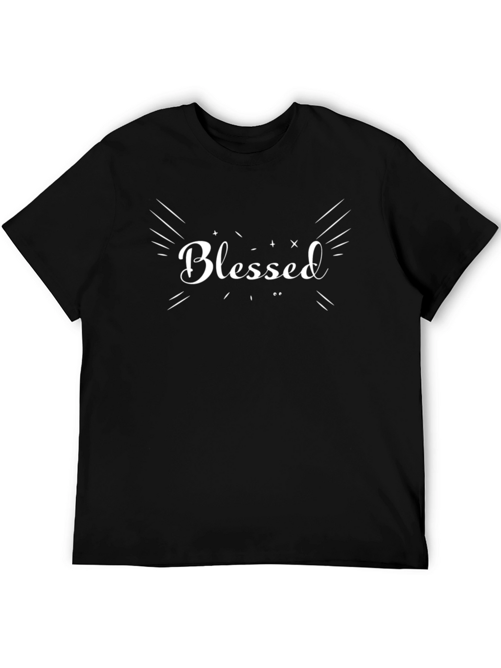 Blessed Graphic Tee - Mens Black T-Shirt