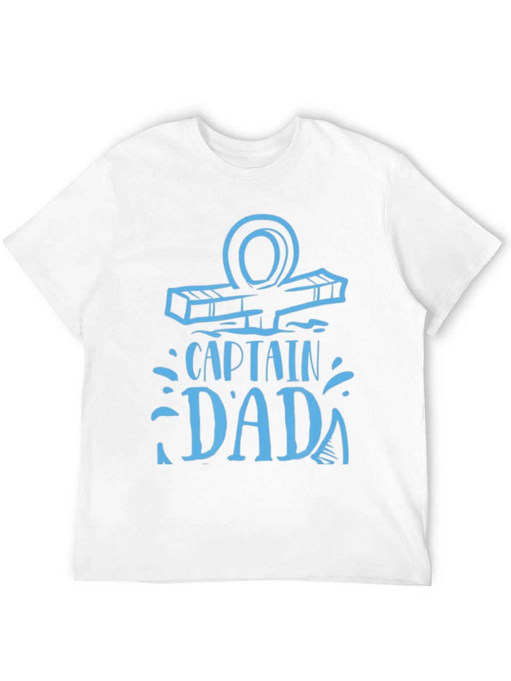 Captain Dada Black Graphic Tee