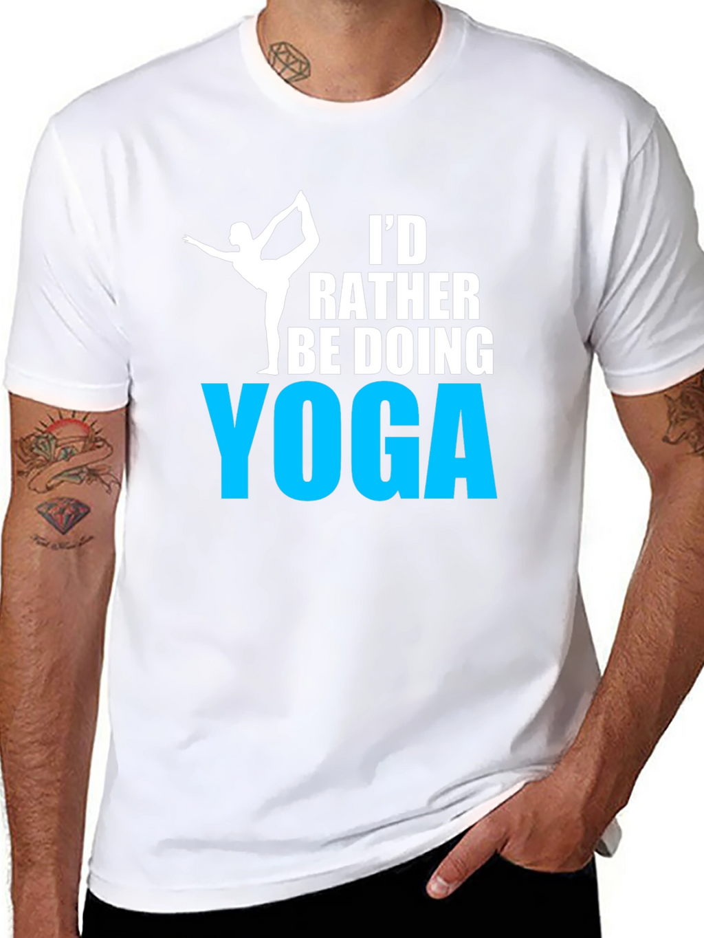 Yoga T-Shirt: Id Rather Be Doing Yoga