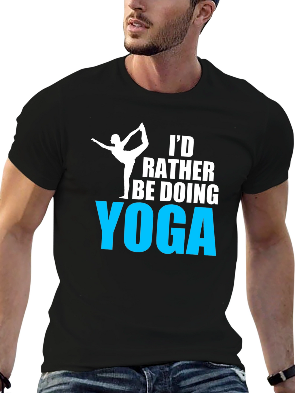 Yoga T-Shirt: Id Rather Be Doing Yoga