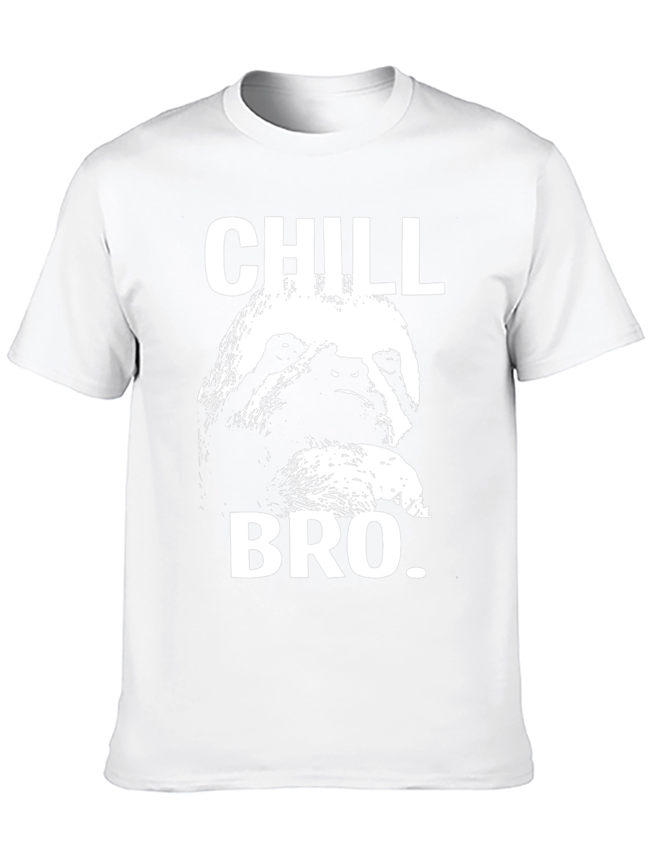 Chill Bro Sloth Graphic T-Shirt