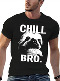 Chill Bro Sloth Graphic T-Shirt
