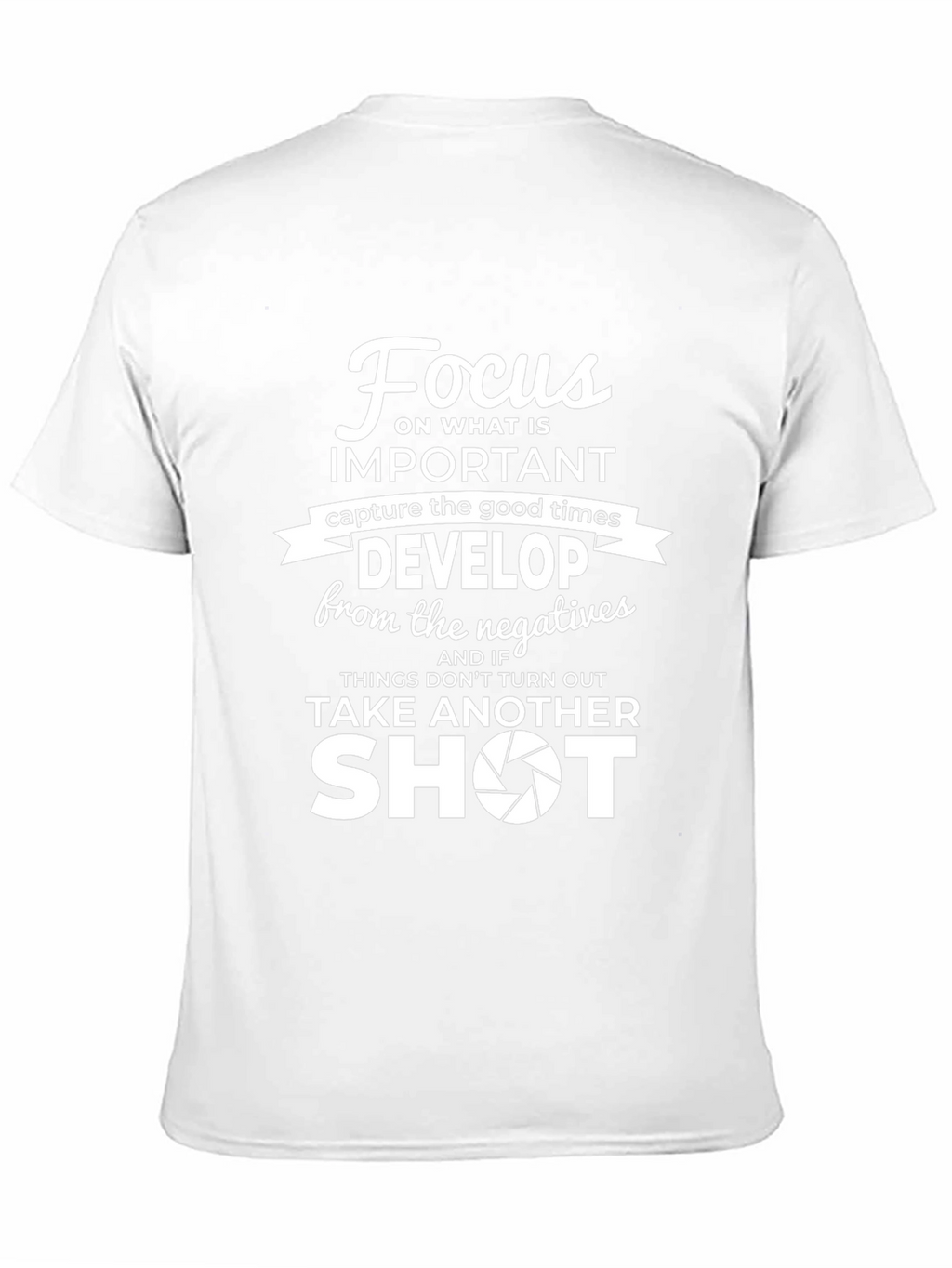 Focus Photography T-Shirt: Take Another Shot Tee
