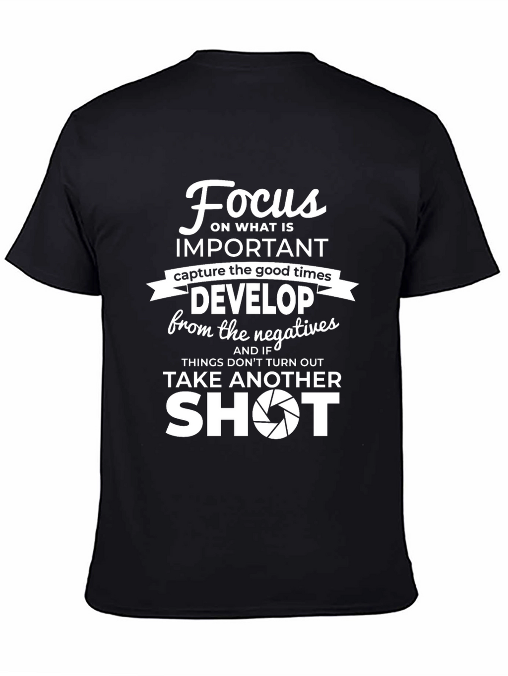 Focus Photography T-Shirt: Take Another Shot Tee