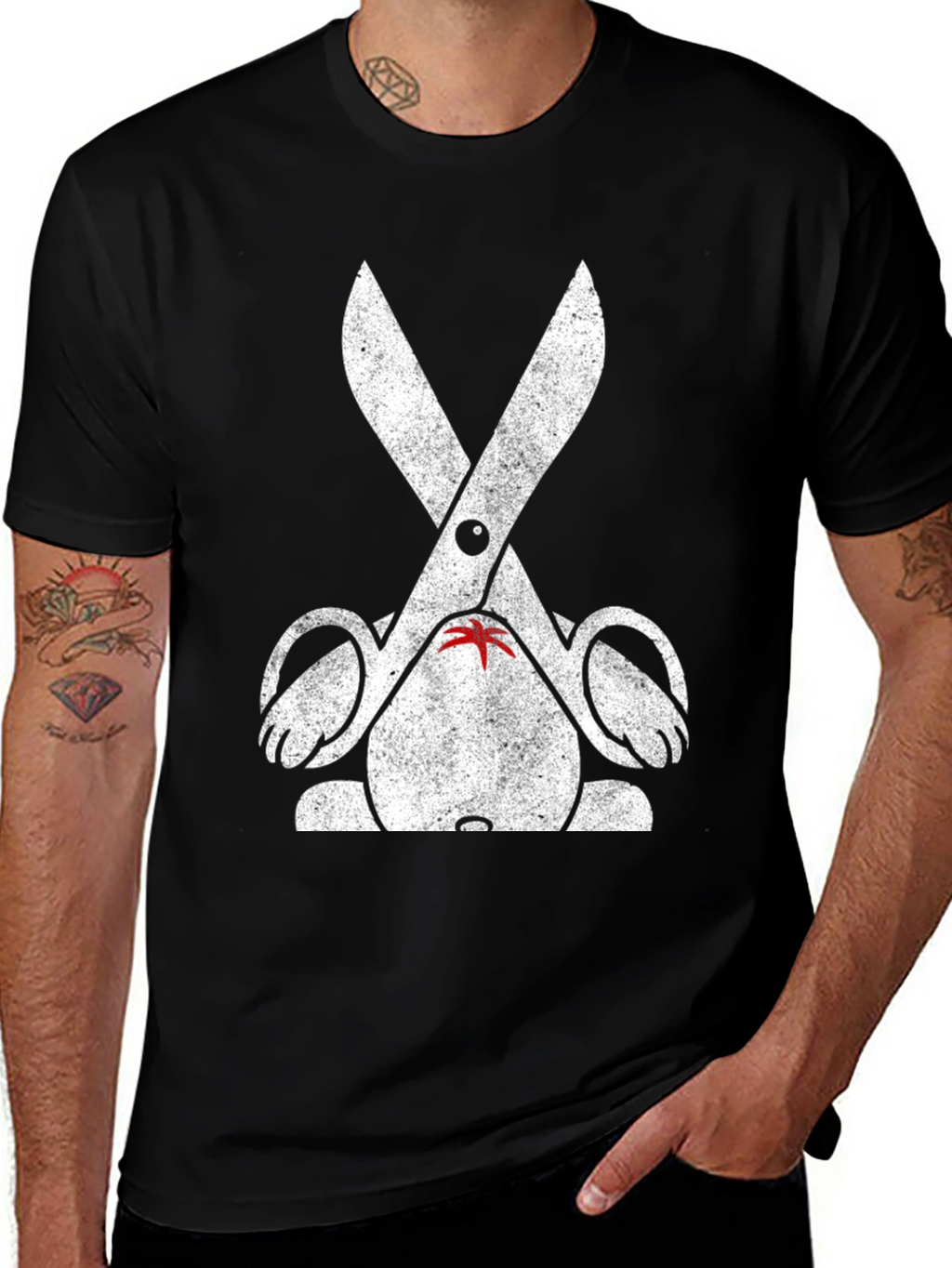 Stylist Scissors Graphic Tee