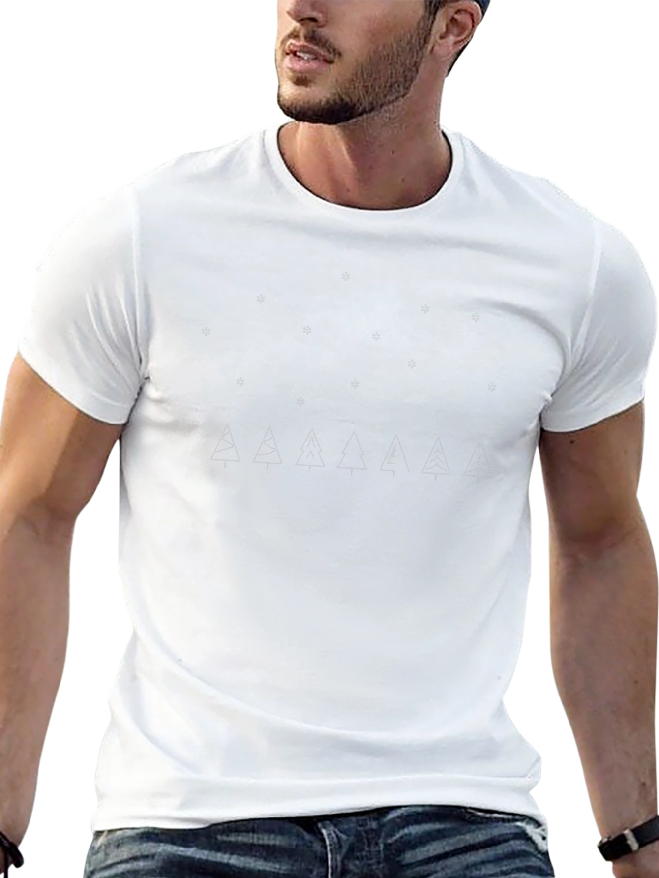 Minimalist Christmas Tree T-Shirt