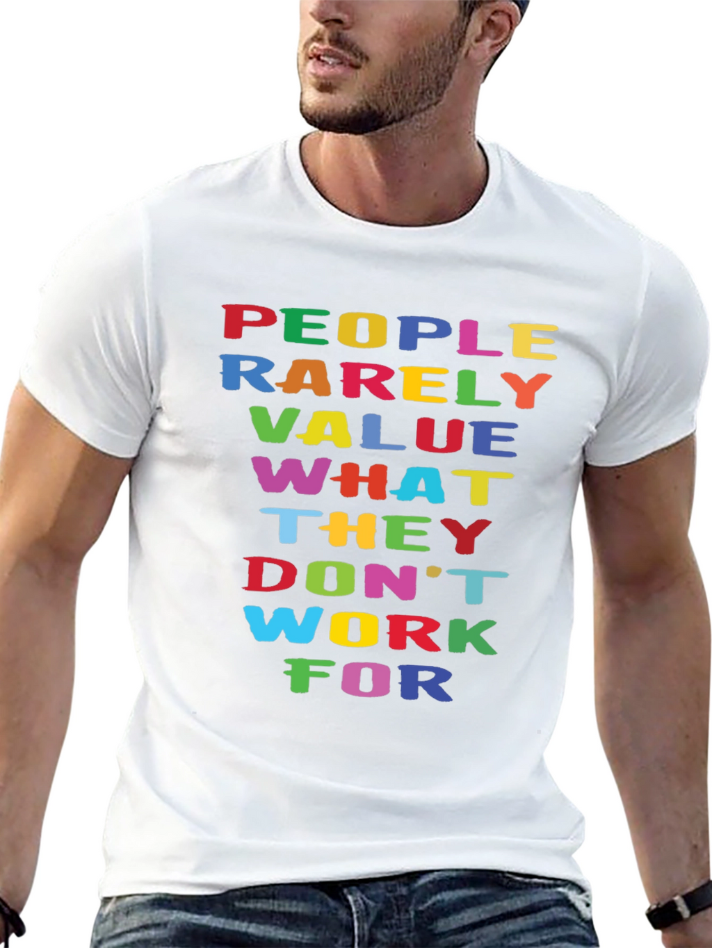 Motivational Quote Graphic T-Shirt