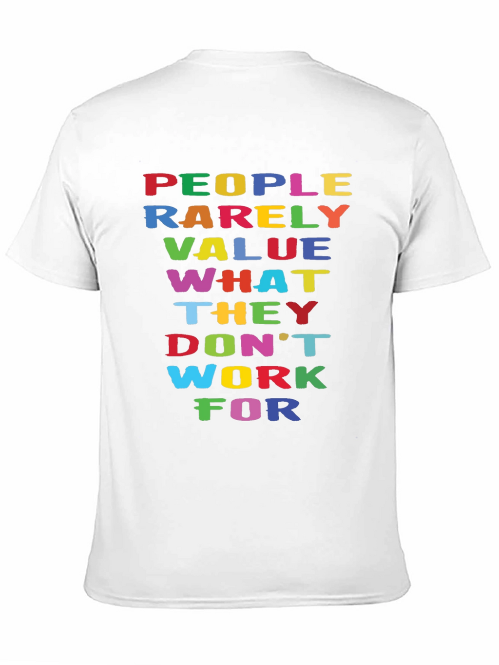 Motivational Quote Graphic T-Shirt