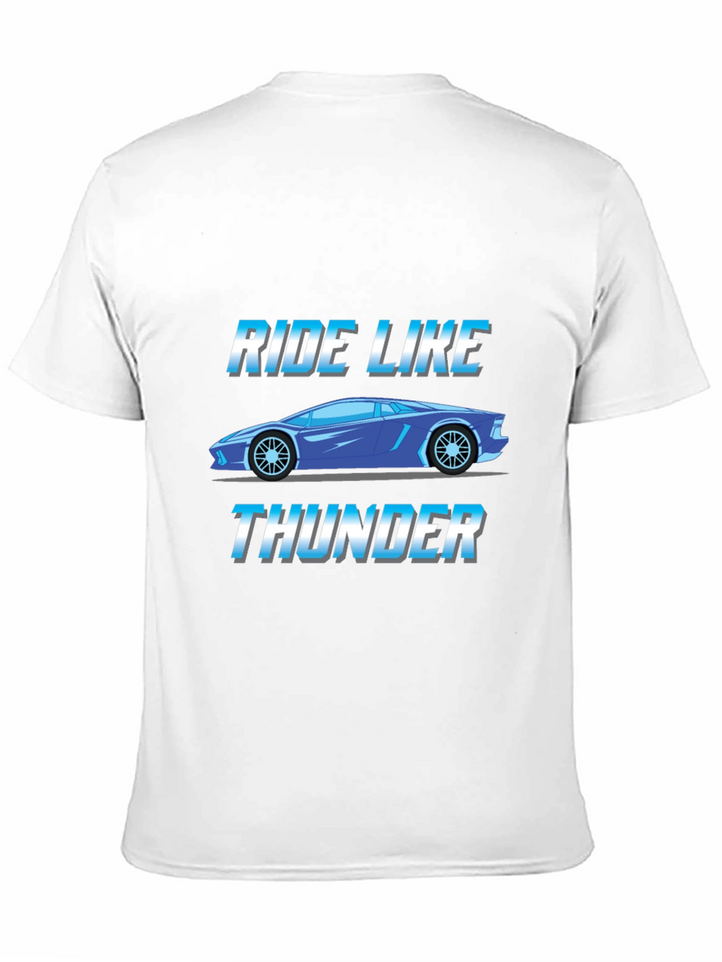 Ride Like Thunder Graphic Tee - Black