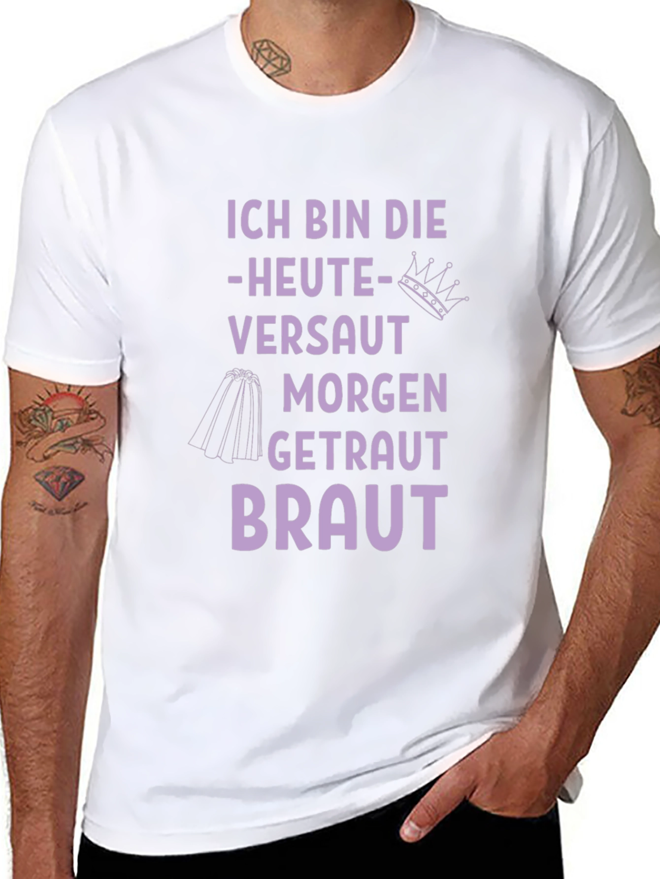 Ich Bin Die Braut T-Shirt