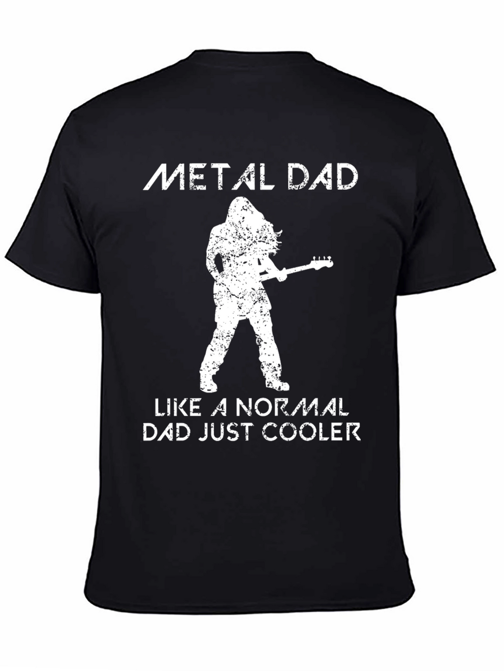 Metal Dad T-Shirt - Cool Dad Rocker Tee