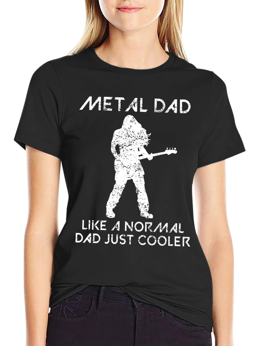 Metal Dad T-Shirt - Cool Dad Rocker Tee