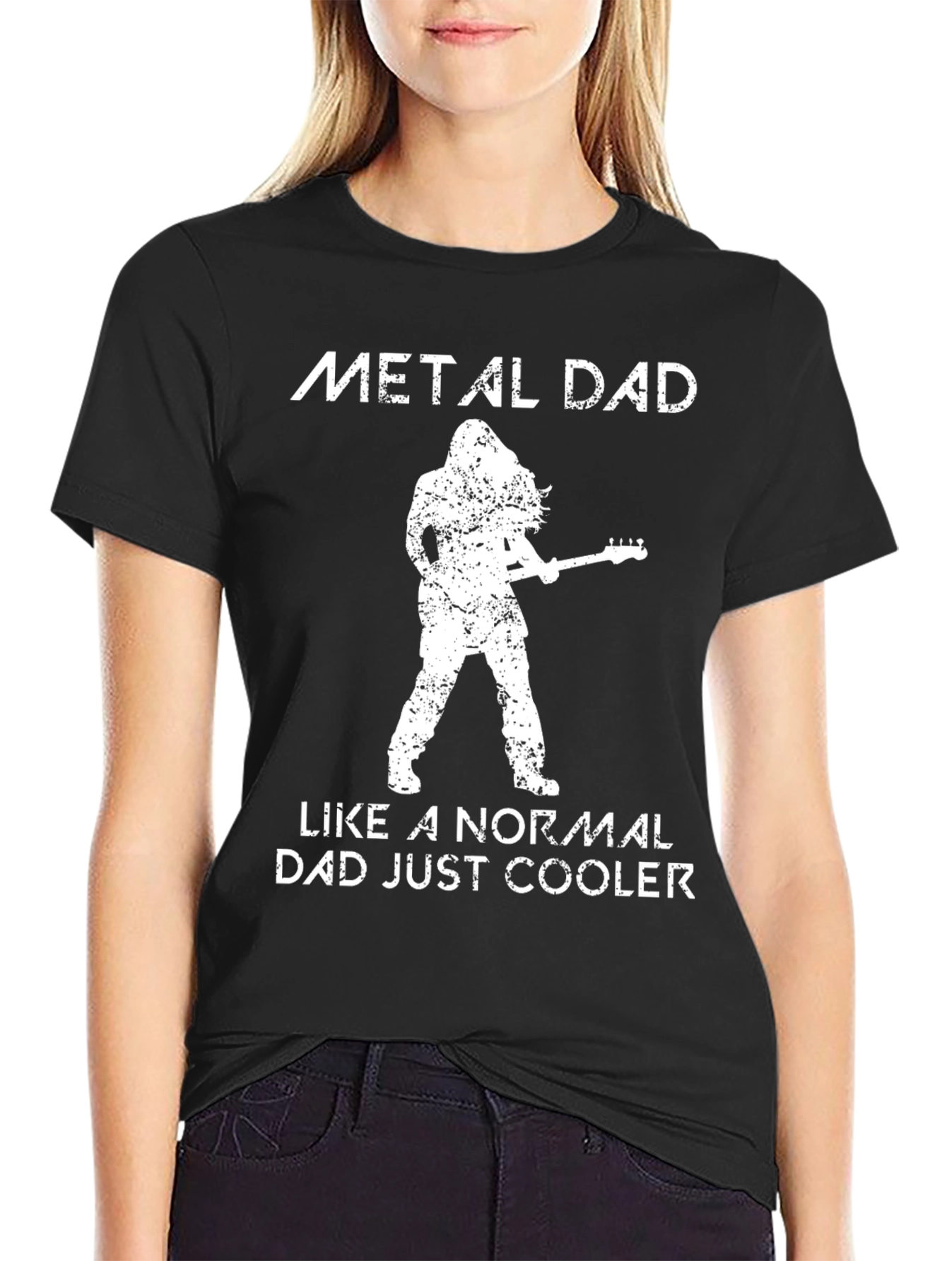 Metal Dad T-Shirt - Cool Dad Rocker Tee