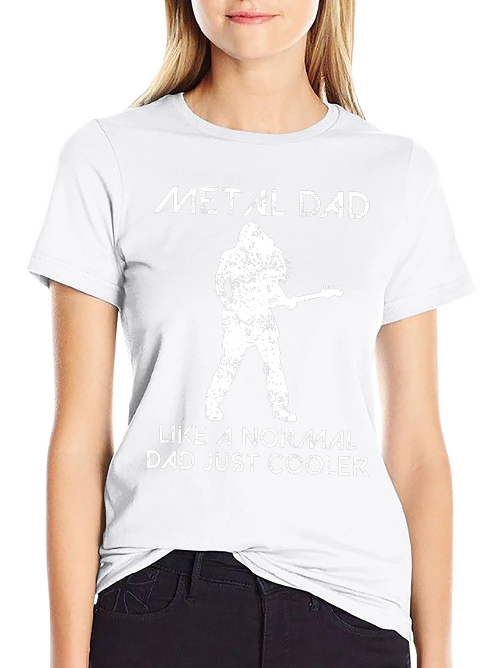 Metal Dad T-Shirt - Cool Dad Rocker Tee