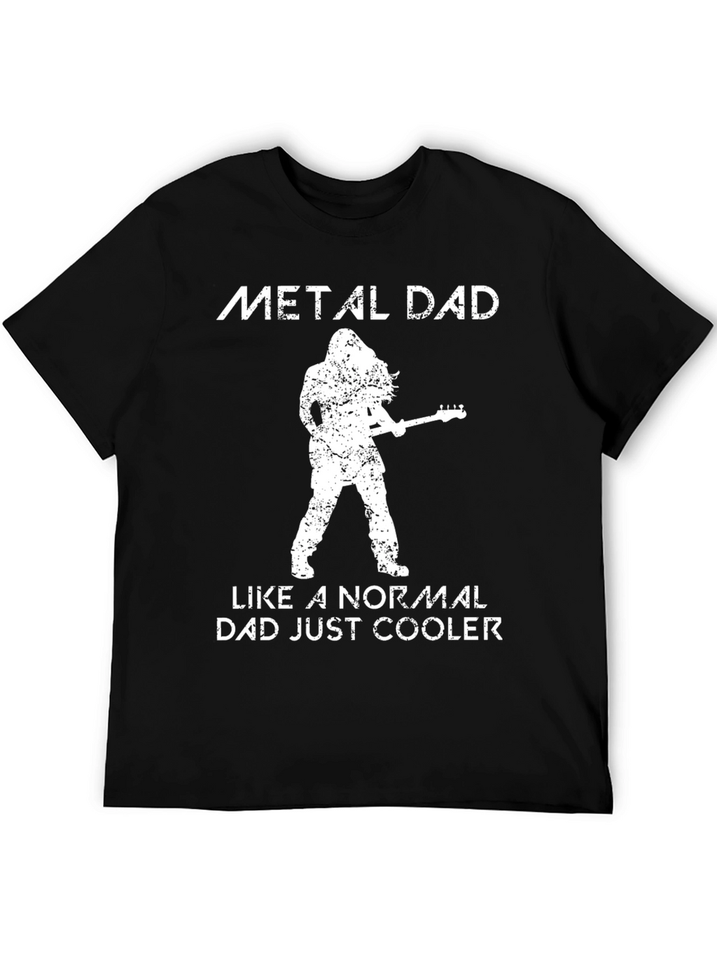 Metal Dad T-Shirt - Cool Dad Rocker Tee
