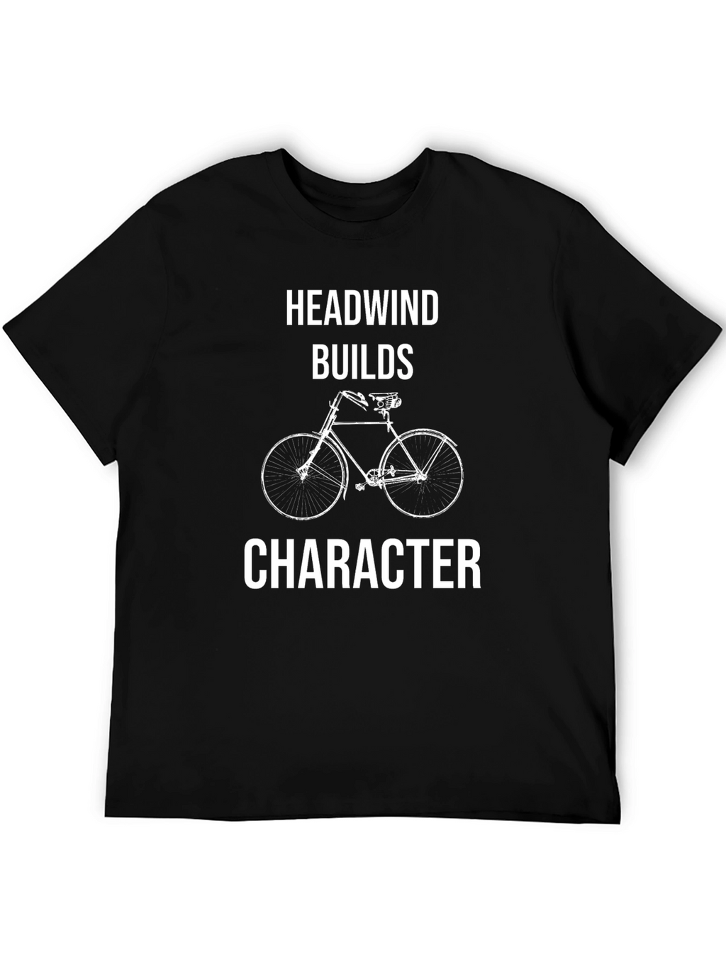 Headwind Builds Character Bike Graphic Tee