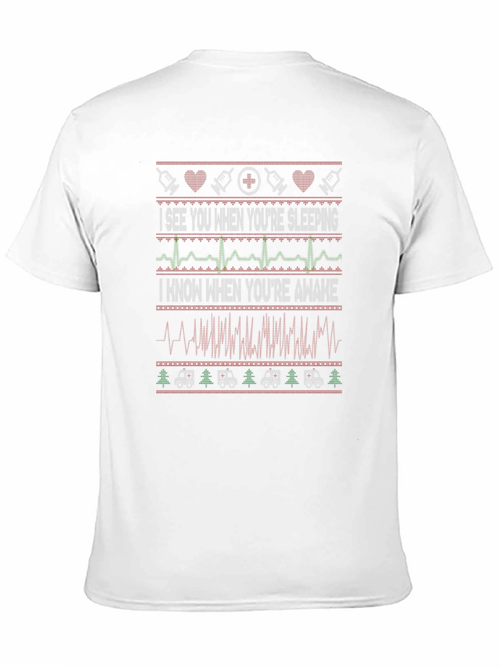 Nurse Ugly Christmas Sweater T-Shirt