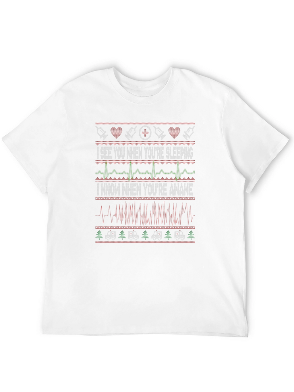 Nurse Ugly Christmas Sweater T-Shirt