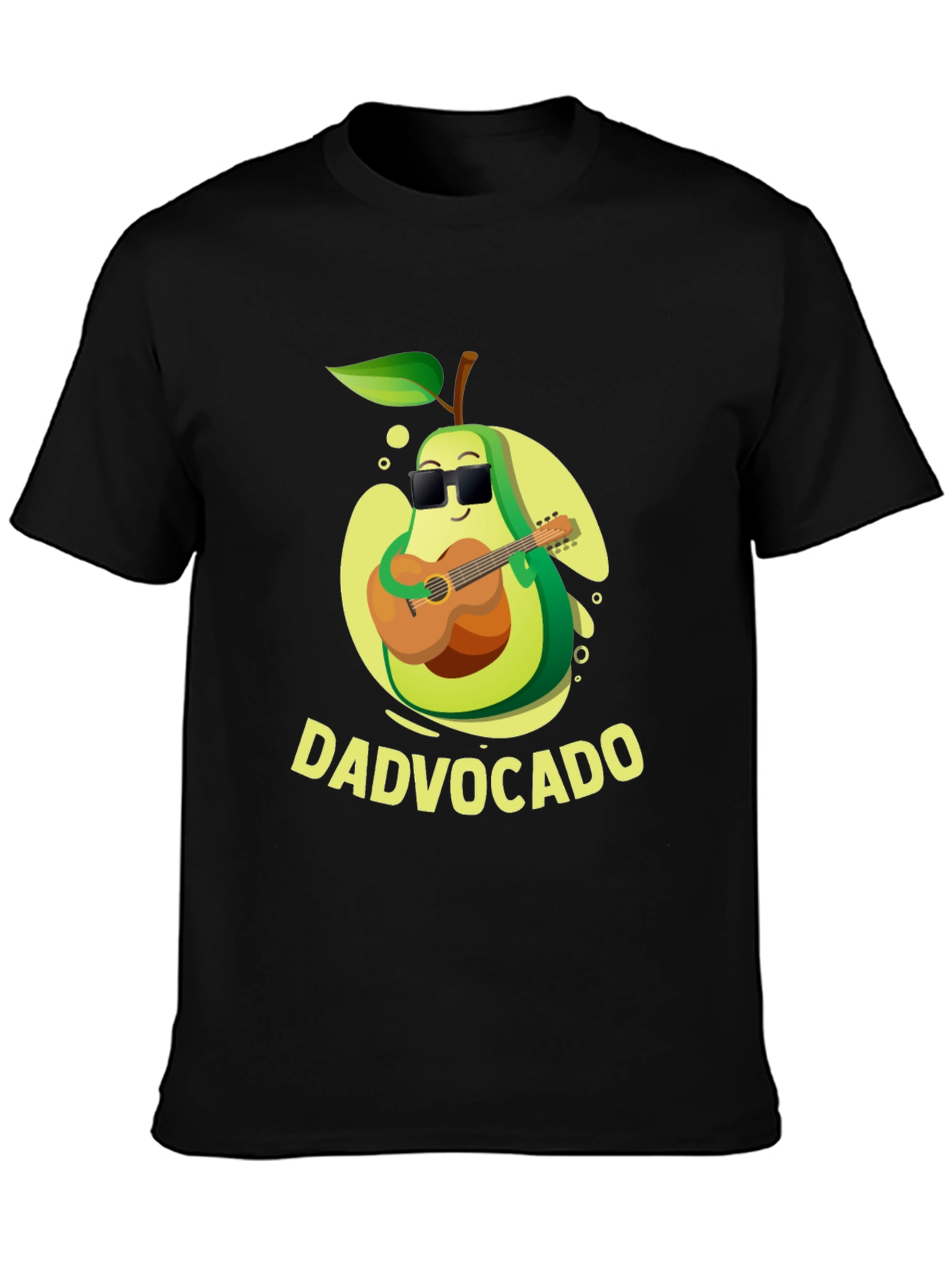 DadVocado Guitar Player T-Shirt