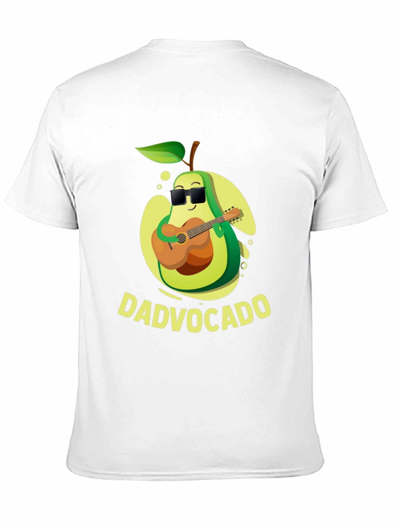 DadVocado Guitar Player T-Shirt