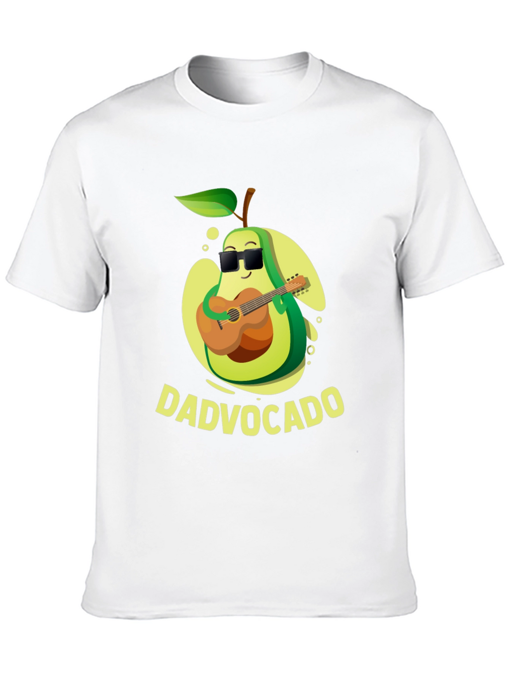 DadVocado Guitar Player T-Shirt