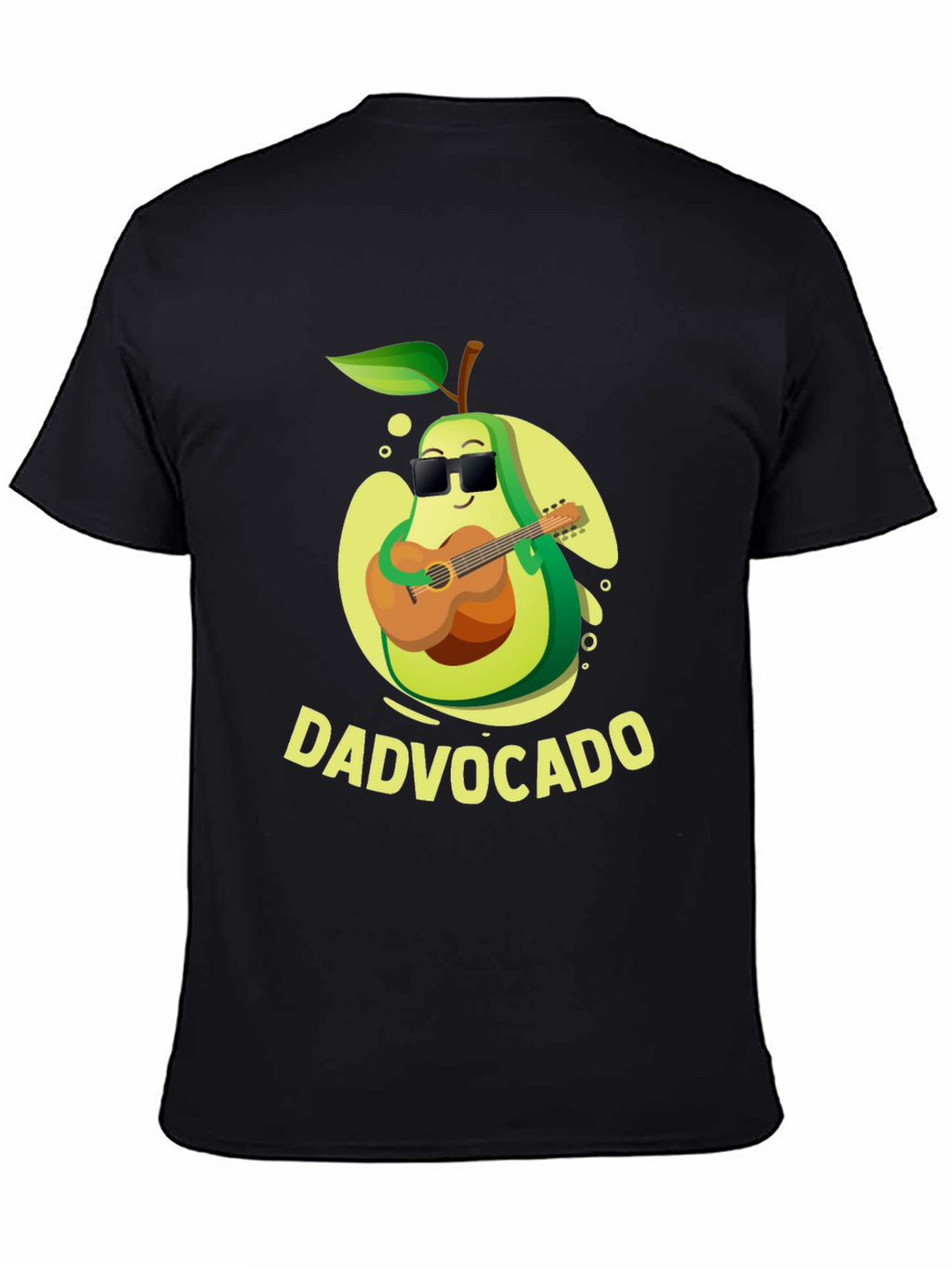 DadVocado Guitar Player T-Shirt