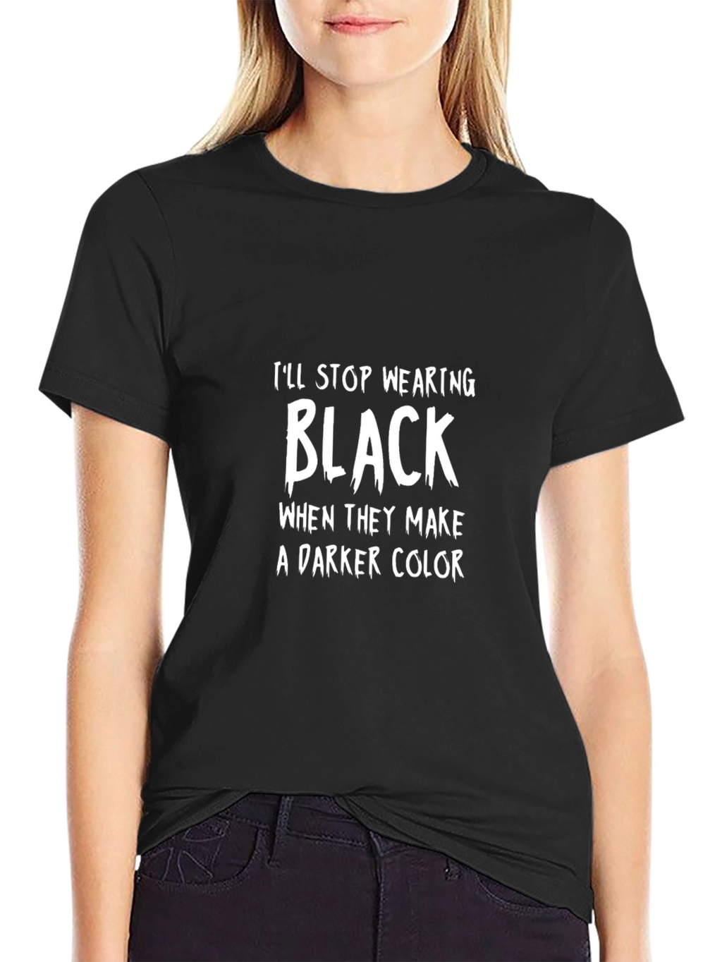 Funny Black T-Shirt - Dark Humor Tee