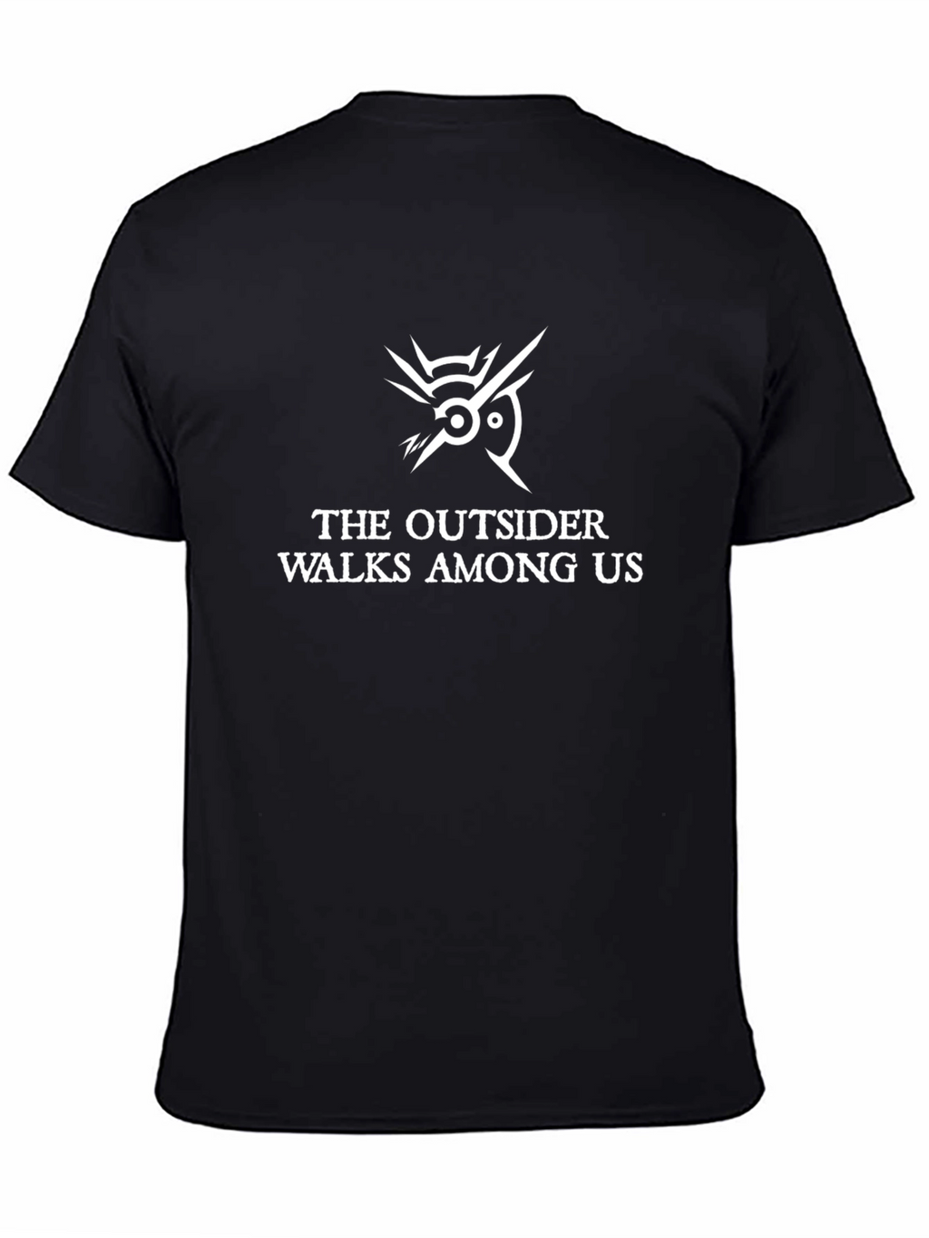 The Outsider Walks Among Us Black T-Shirt