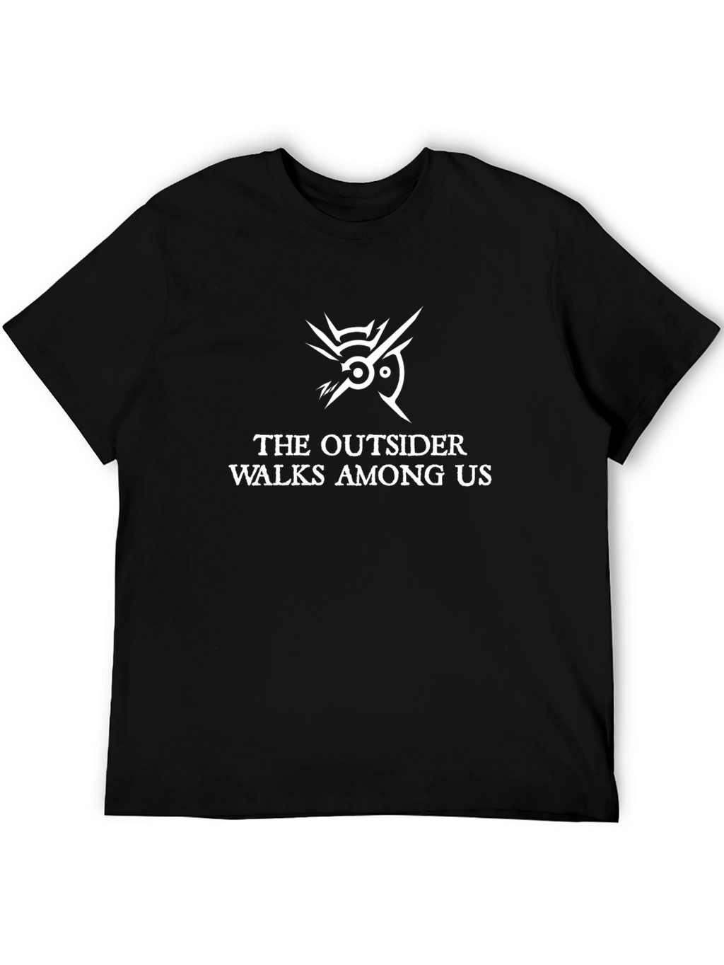 The Outsider Walks Among Us Black T-Shirt