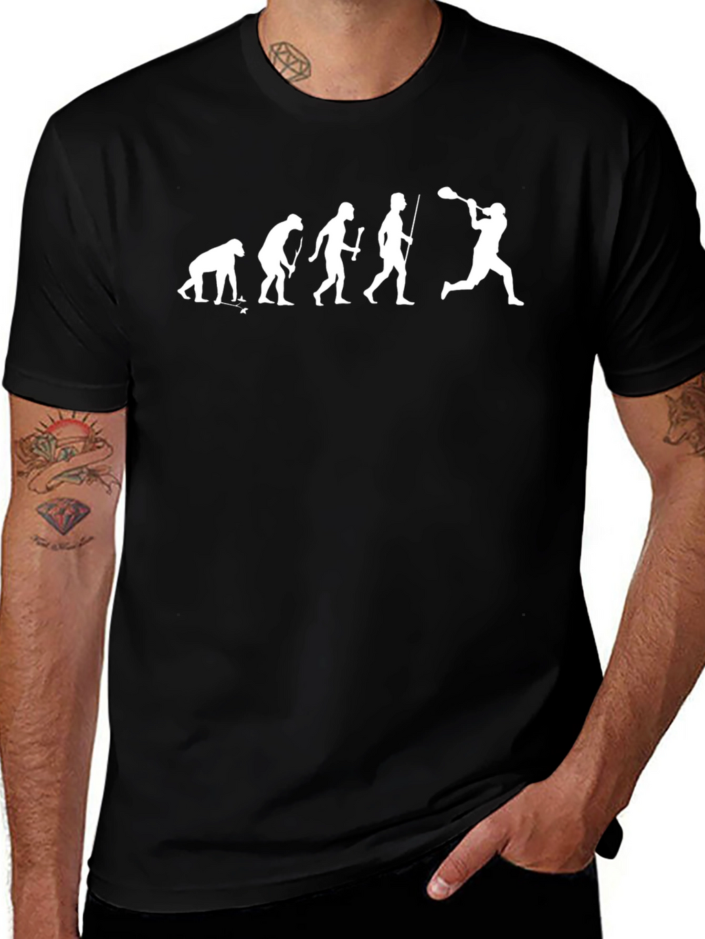 Lacrosse Evolution Graphic T-Shirt