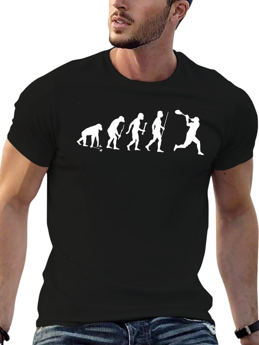 Lacrosse Evolution Graphic T-Shirt