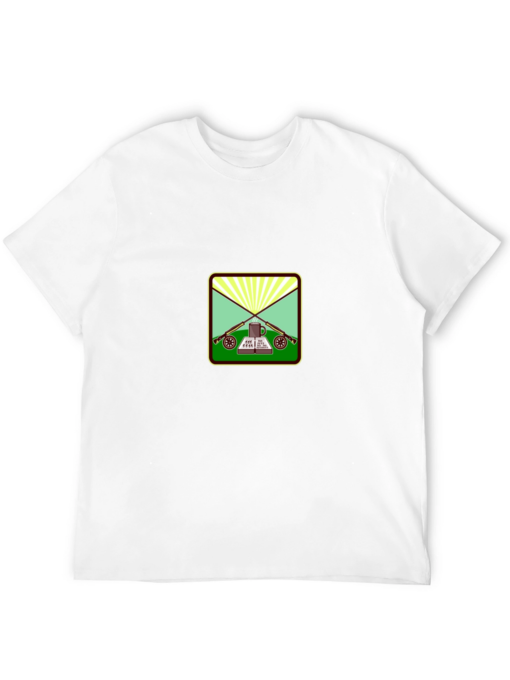 Rifles Book and Coffee T-Shirt