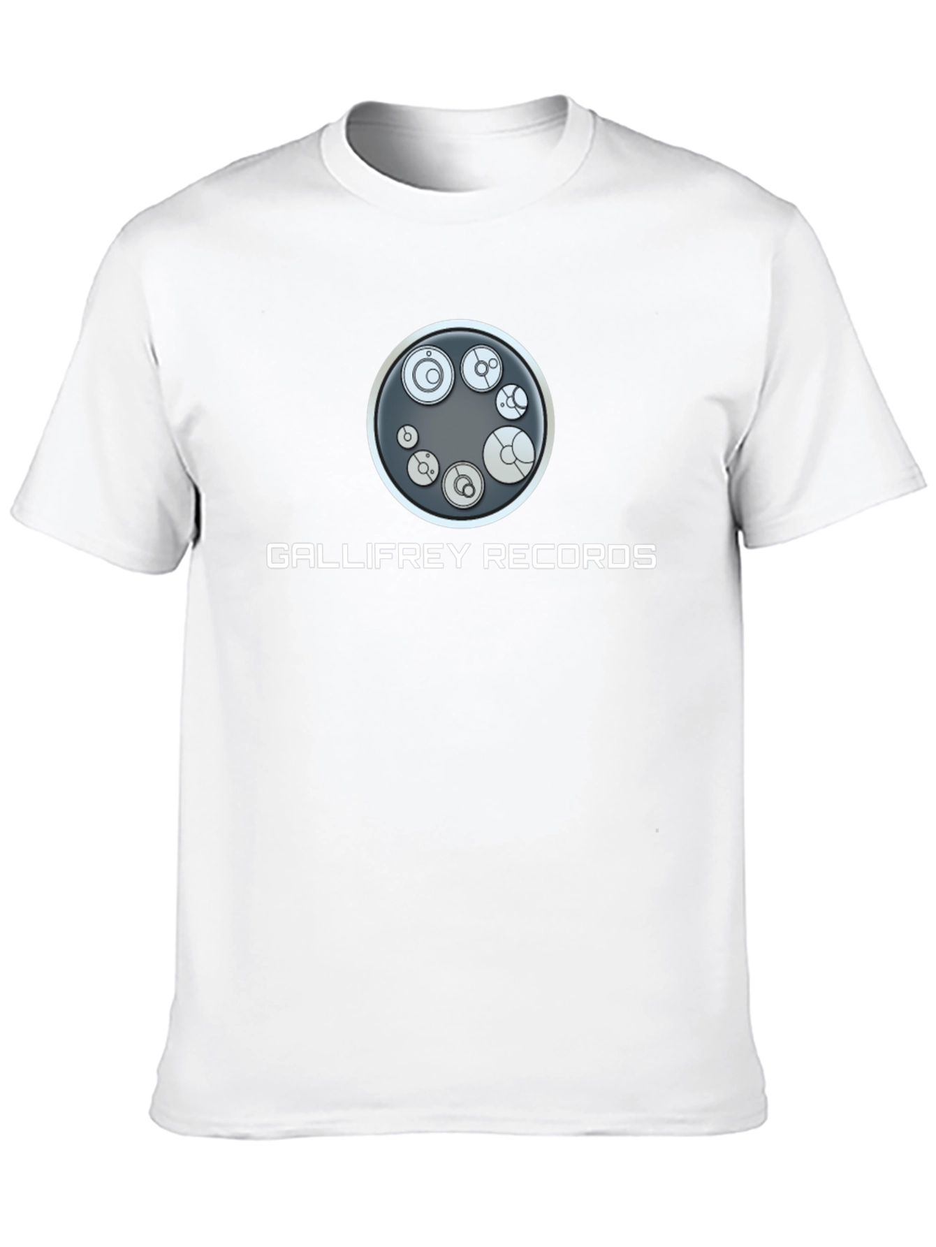 Gallifrey Records Graphic Tee - Black