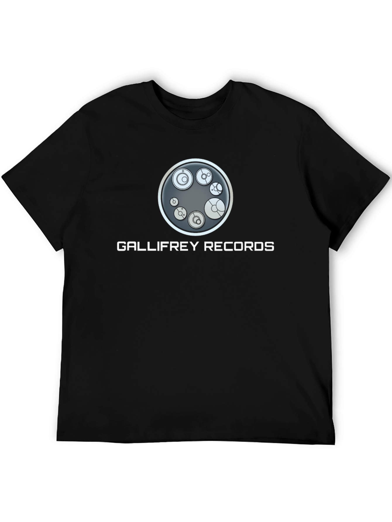 Gallifrey Records Graphic Tee - Black