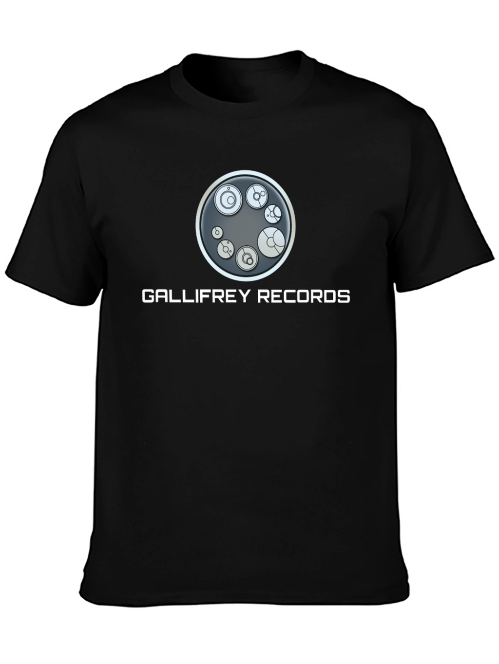 Gallifrey Records Graphic Tee - Black