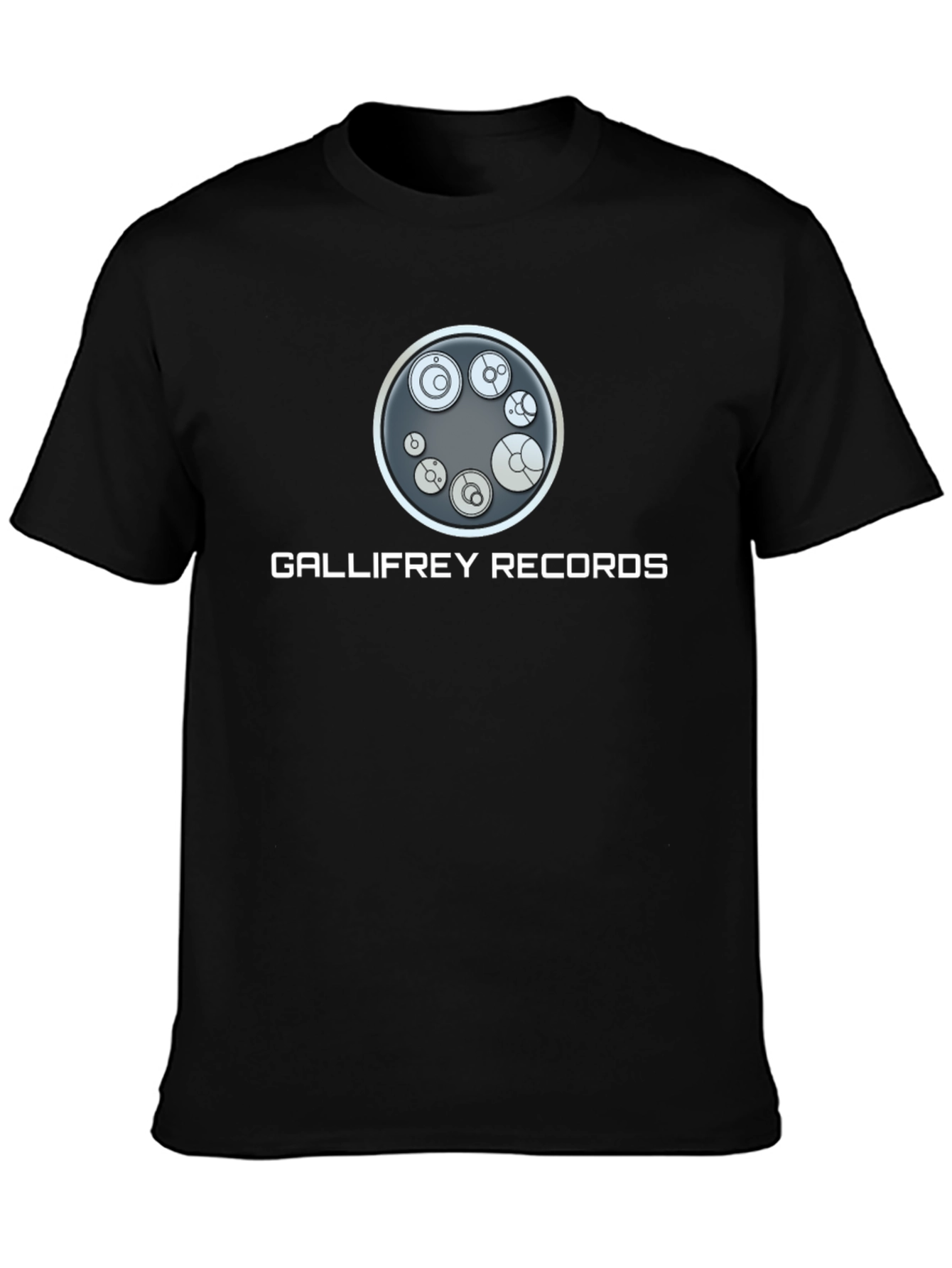 Gallifrey Records Graphic Tee - Black