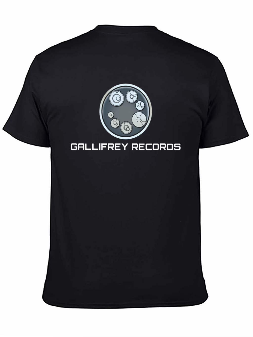 Gallifrey Records Graphic Tee - Black