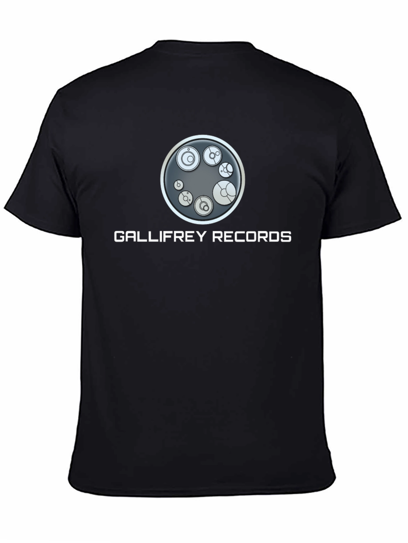 Gallifrey Records Graphic Tee - Black