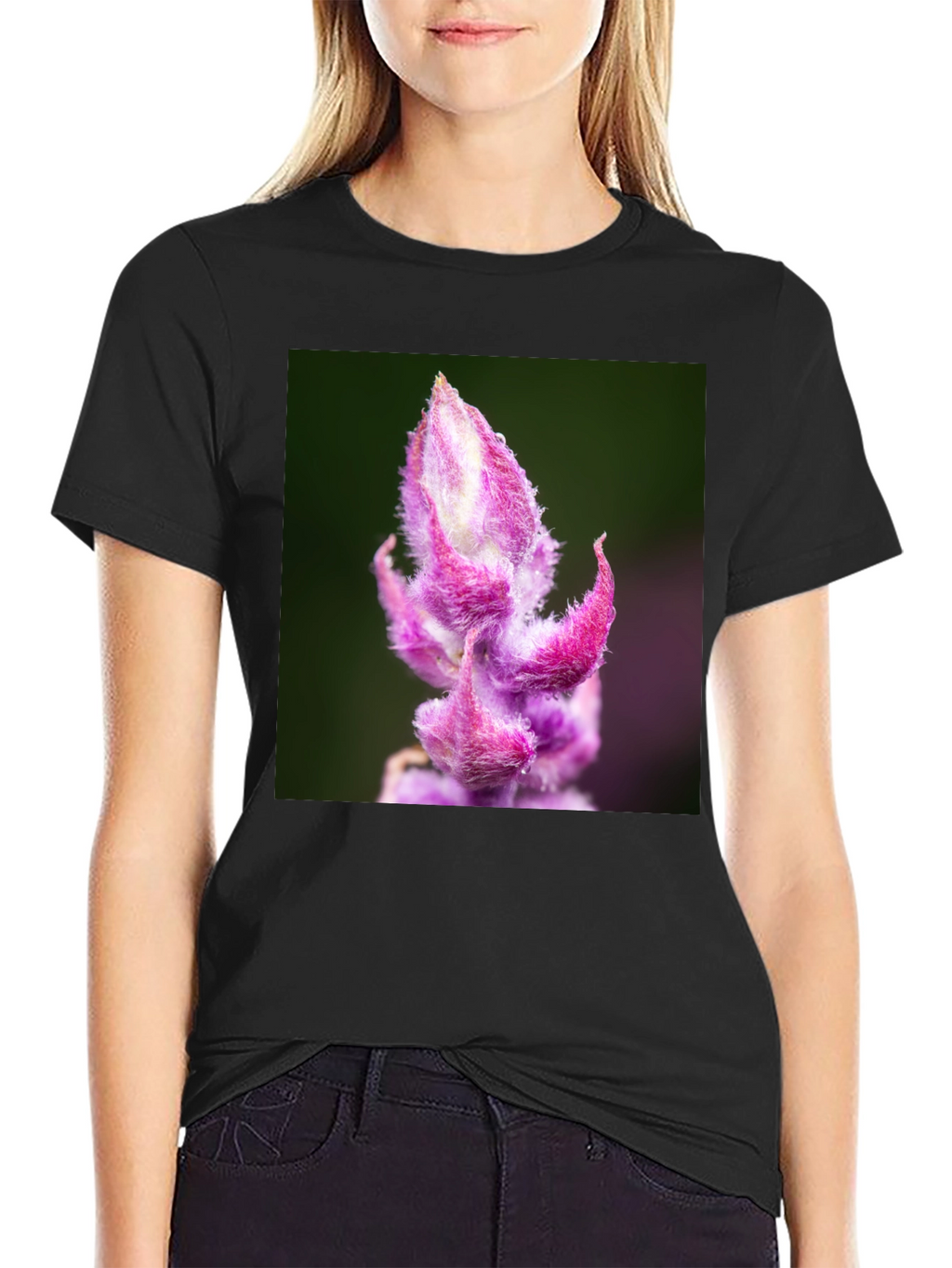 Floral T-Shirt - Unique Plant Design