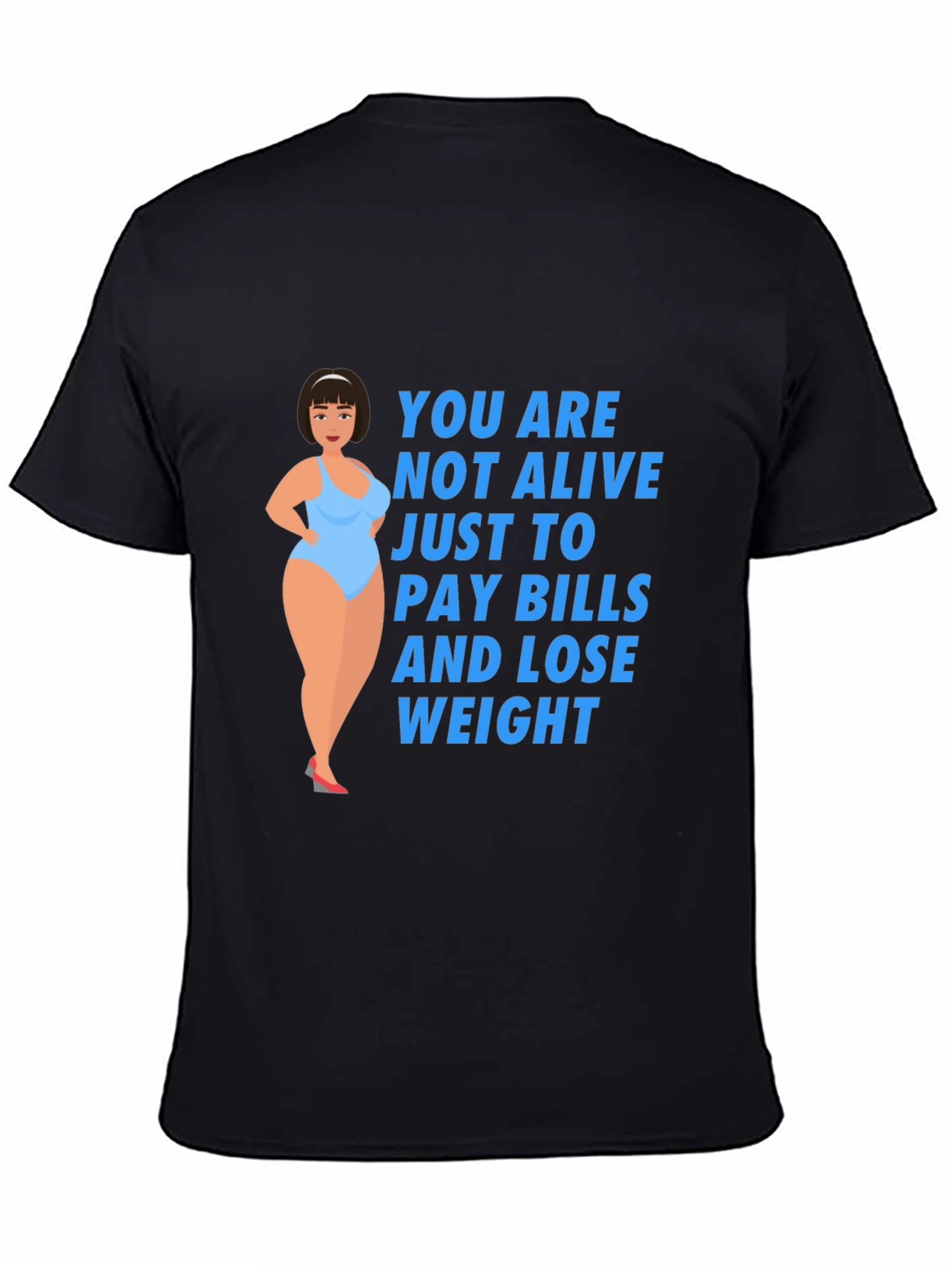 Empowering T-Shirt: Body Positivity and Self-Worth