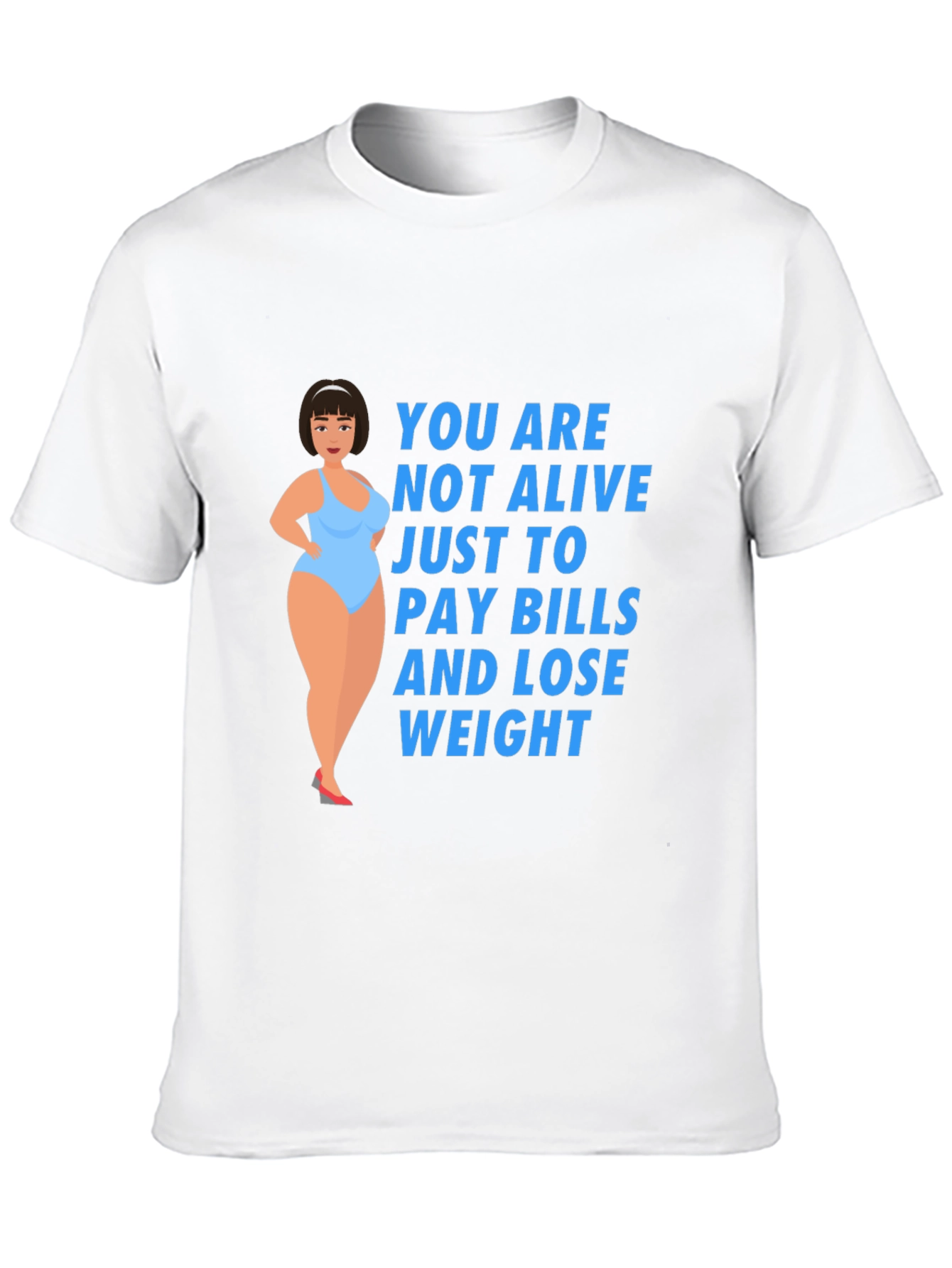 Empowering T-Shirt: Body Positivity and Self-Worth