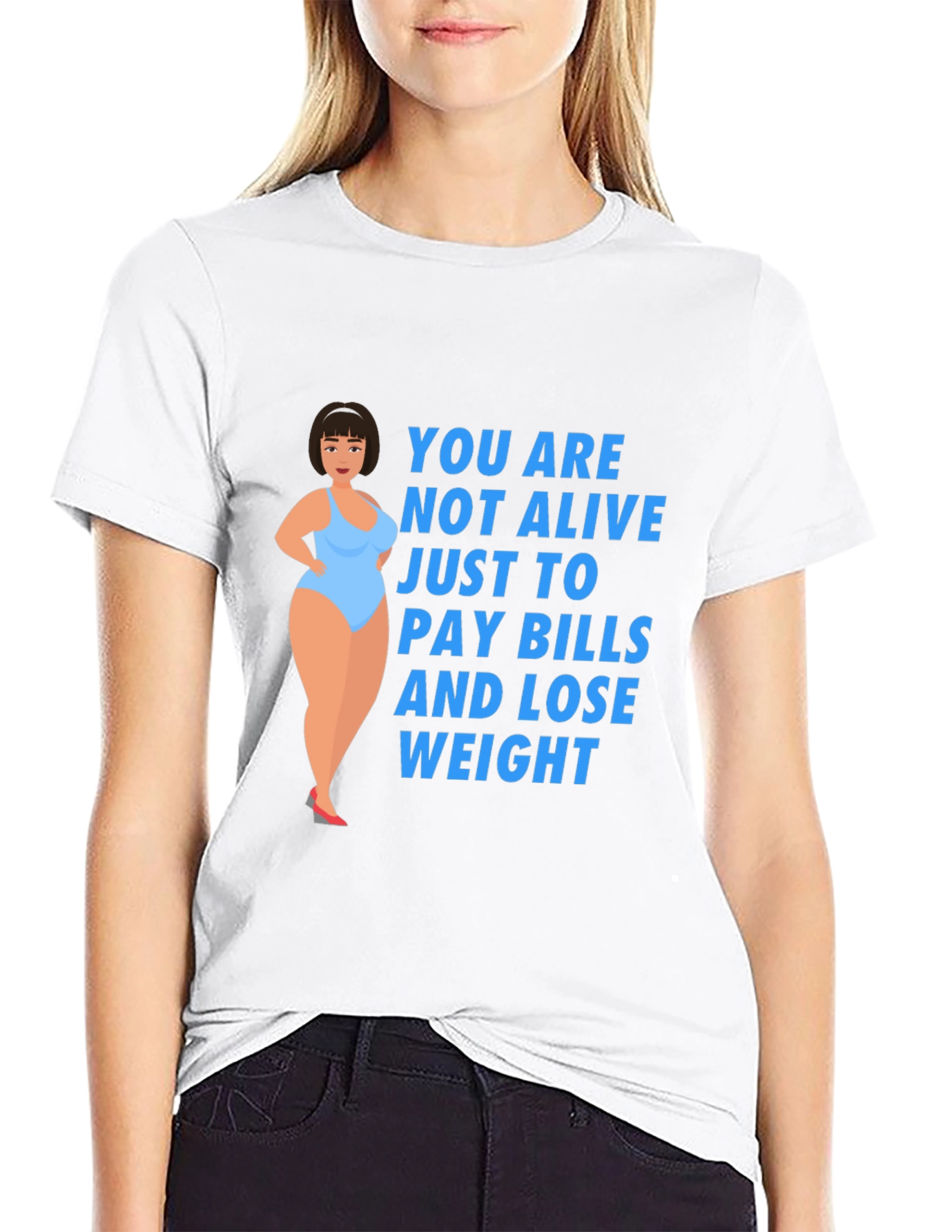 Empowering T-Shirt: Body Positivity and Self-Worth