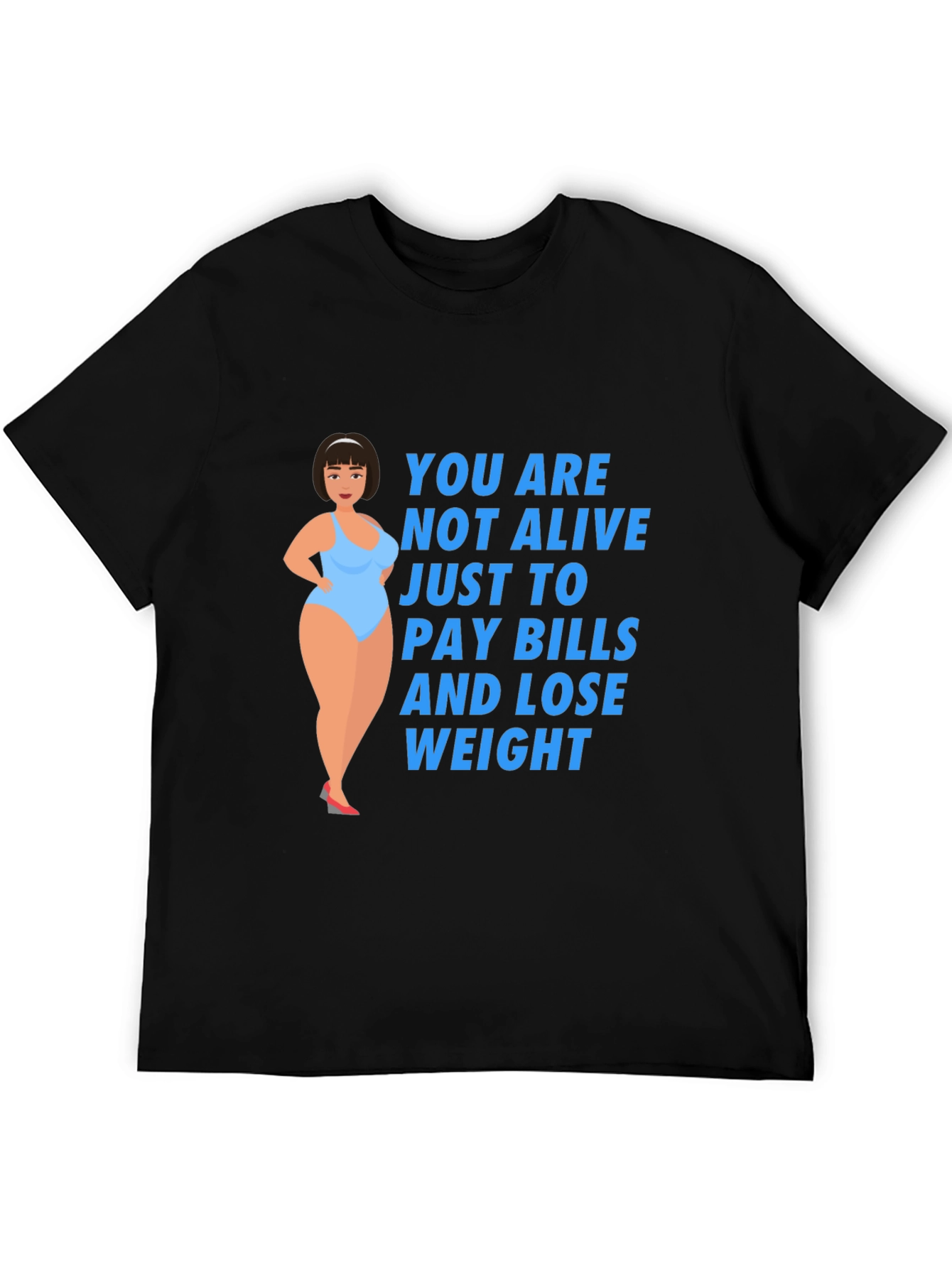Empowering T-Shirt: Body Positivity and Self-Worth