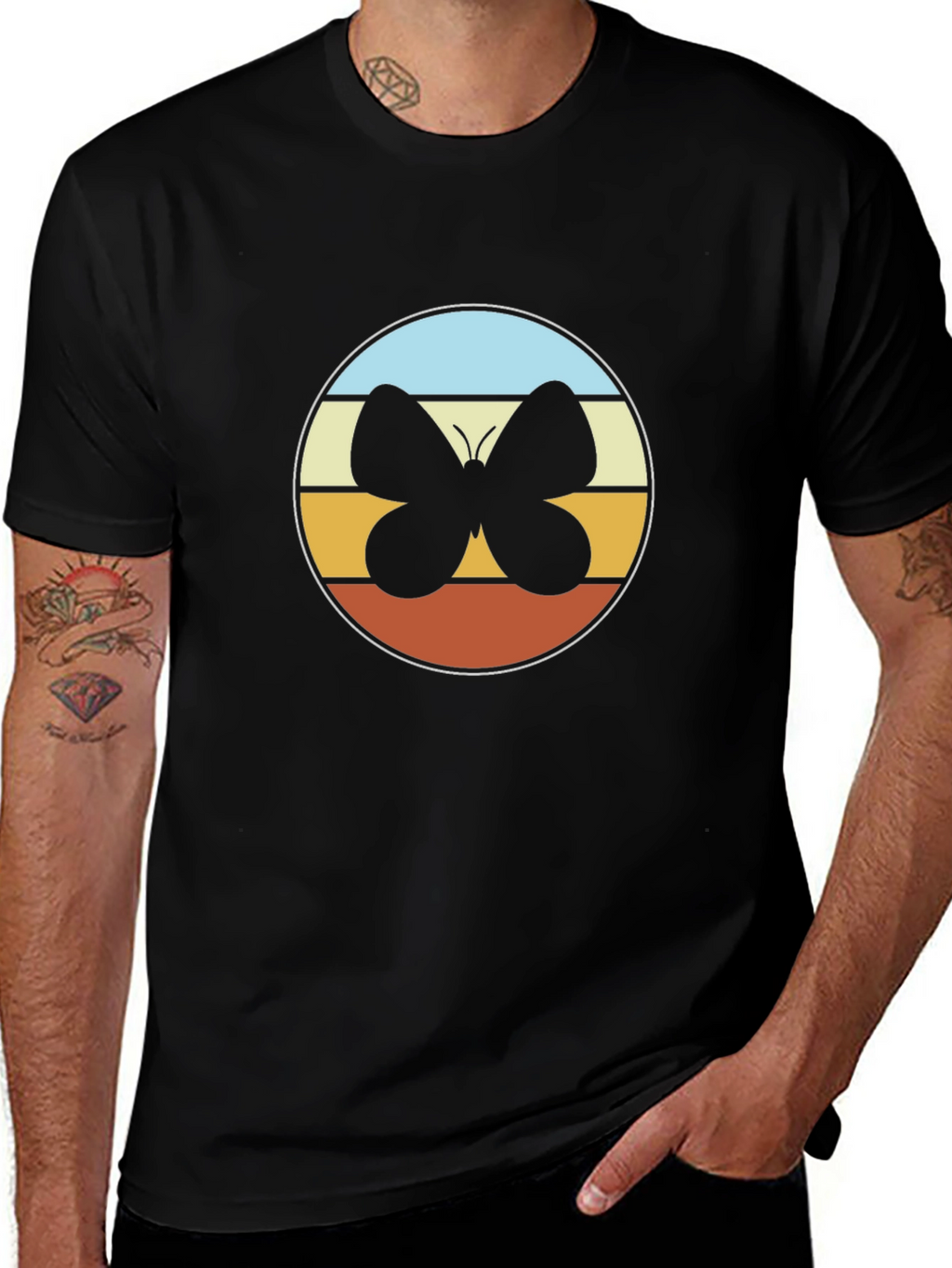 Retro Butterfly T-Shirt