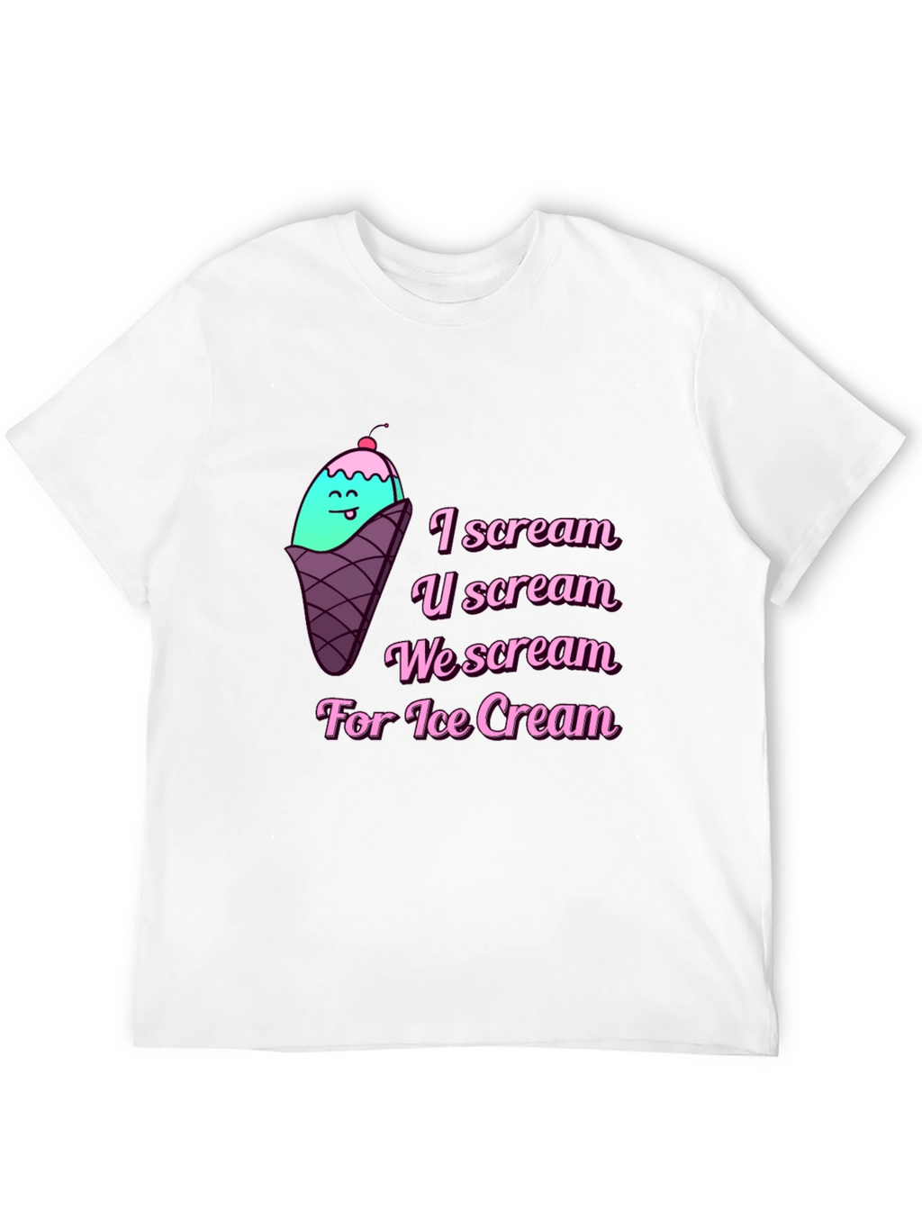 I Scream for Ice Cream Graphic Tee