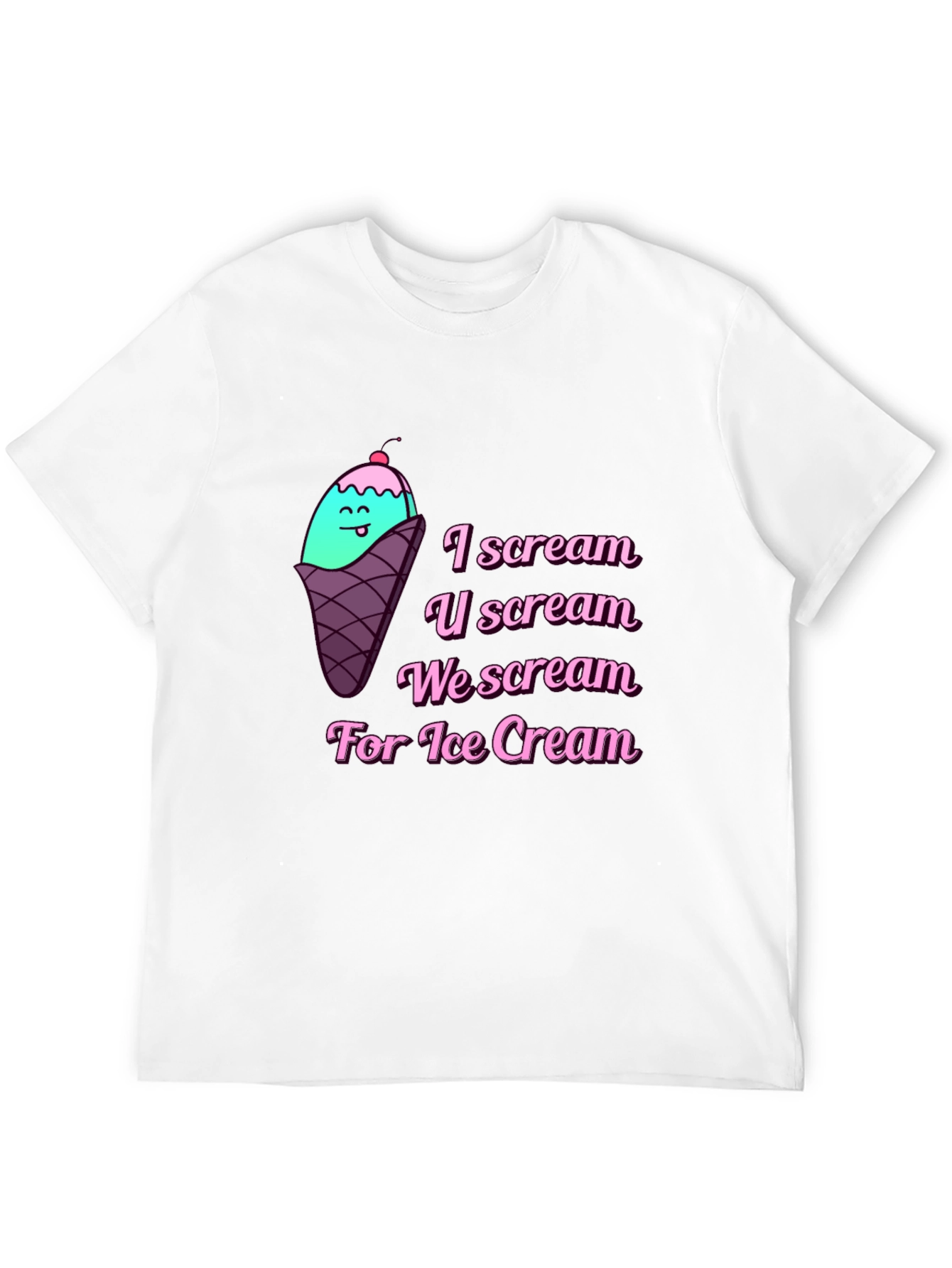 I Scream for Ice Cream Graphic Tee