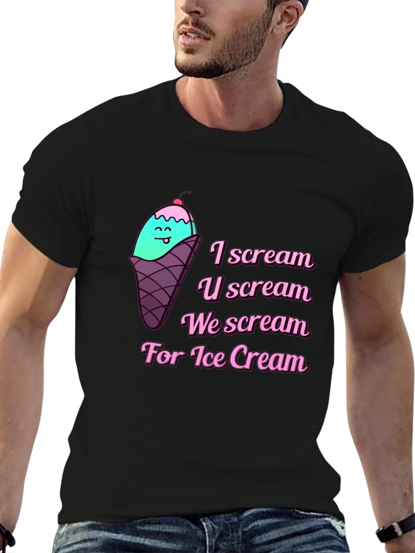 I Scream for Ice Cream Graphic Tee
