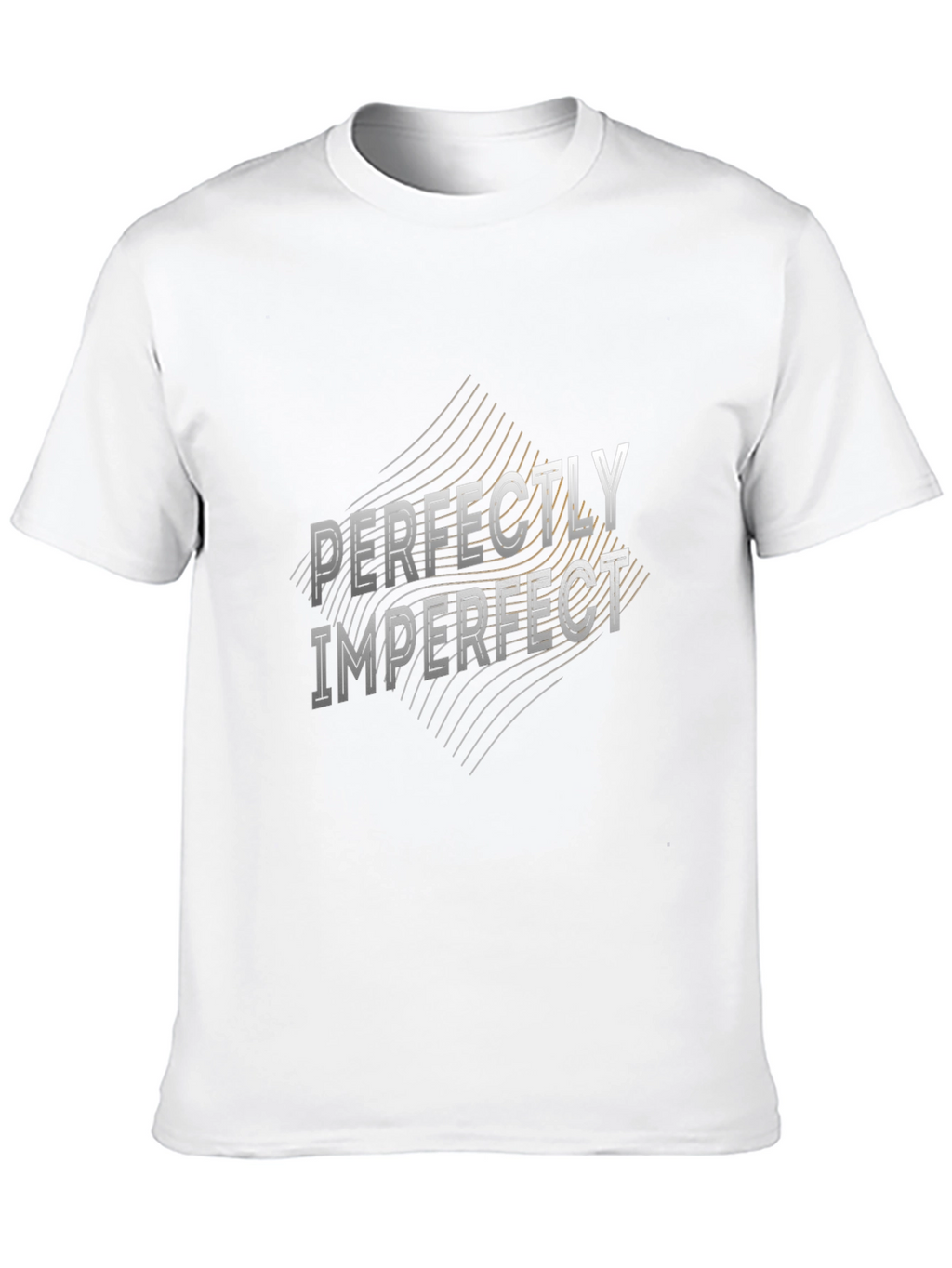 Perfectly Imperfect Black T-Shirt