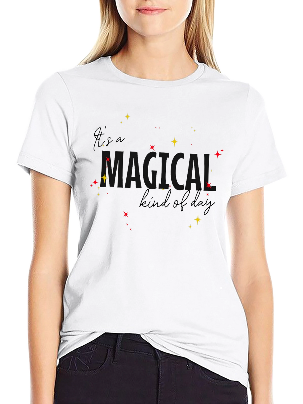 Its A Magical Kind Of Day Black Tee